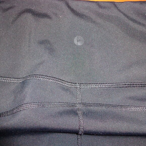 90° DEGREE BY REFLEX Leggings L Black Side Pockets Stretchy Surge Stitching - Picture 13 of 15